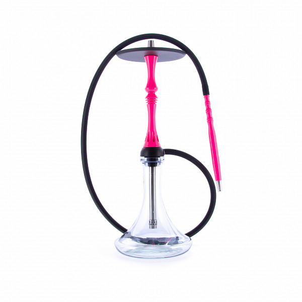 Кальян Alpha Hookah Kappa Rose Fluor (Розовый, 56 см) в Норильске