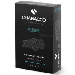 Смесь Chabacco Medium FRENCH PLUM (ЧЕРНОСЛИВ) 50 гр