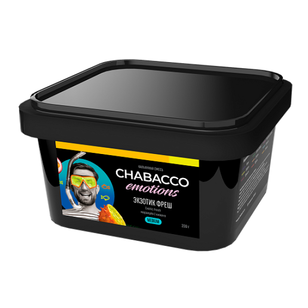 Смесь Chabacco Medium Emotions Exotic fresh (Экзотик фреш) 200 гр в Норильске