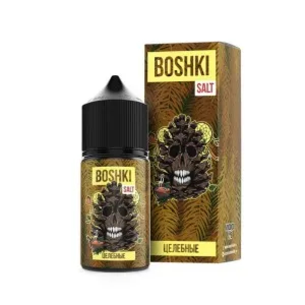 Жидкость BOSHKI Salt Целебные (Мёд трава чай хвоя) (30 мл, 20 мг/мл) в Норильске