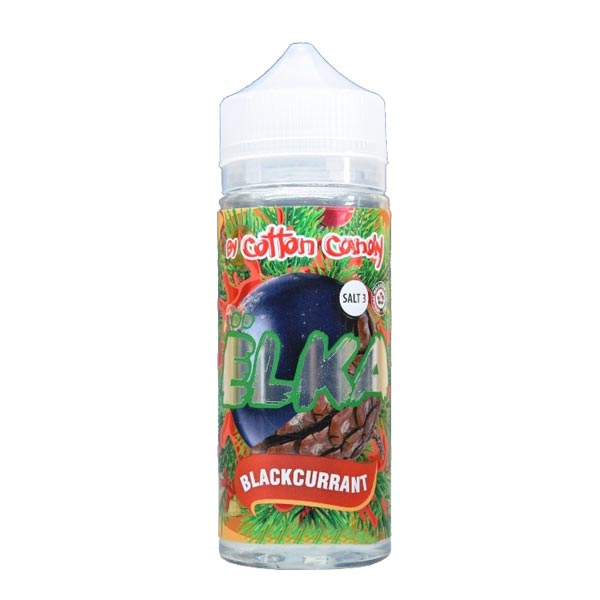 Жидкость Cotton Candy ЁLKA BLACKCURRANT (Хвоя С Мятой И Чёрной Смородиной) (120 мл, 0 мг/мл) в Норильске