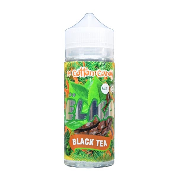 Жидкость Cotton Candy ЁLKA BLACK TEA (Хвоя С Мятой И Чёрным Чаем) (120 мл, 0 мг/мл) в Норильске
