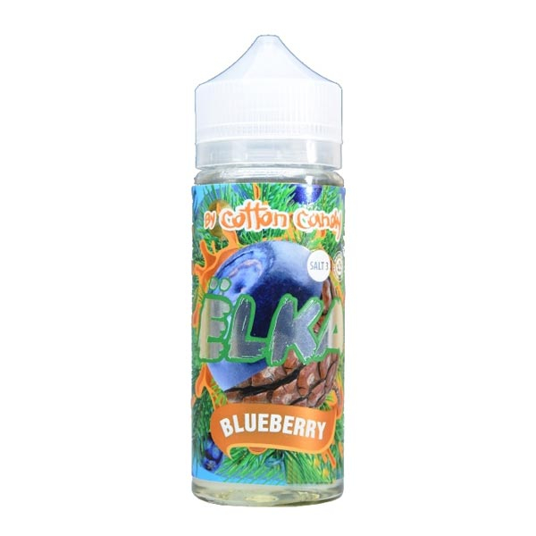 Жидкость Cotton Candy ЁLKA BLUEBERRY (Хвоя С Мятой И Черникой) (120 мл, 0 мг/мл) в Норильске