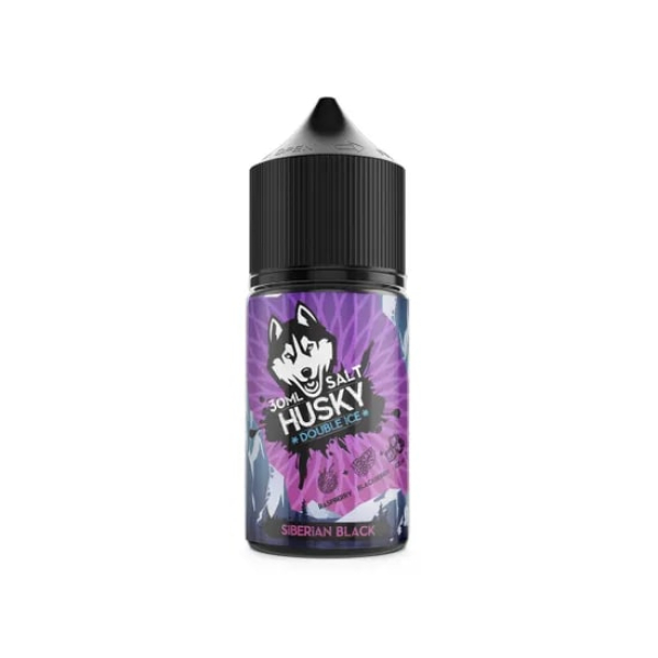 Жидкость Husky salt Double ice Siberian Black (Малина ежевика мята) (30 мл, 20 мг/мл) в Норильске