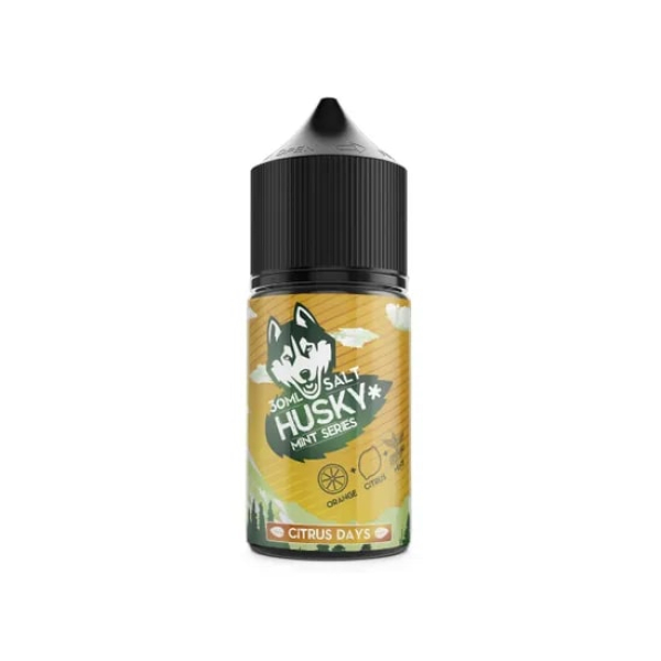 Жидкость Husky salt Mint series Citrus Days (Мороженное апельсин мята) (30 мл, 20 мг/мл) в Норильске