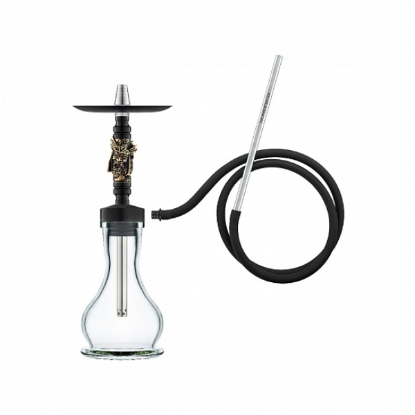 Кальян Honey Sigh Mini Dark Exclusive Samurai Серебристый (38 см) в Норильске