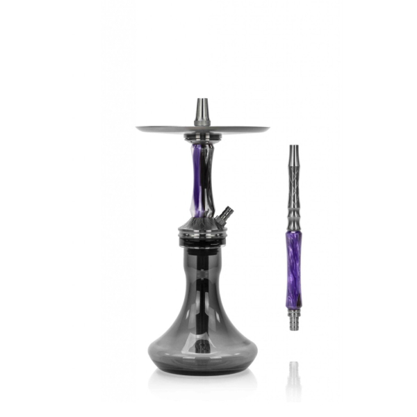 Кальян Ocean Hookah Kaif Small 2 (черный,фиолетовый, 53 см) в Норильске