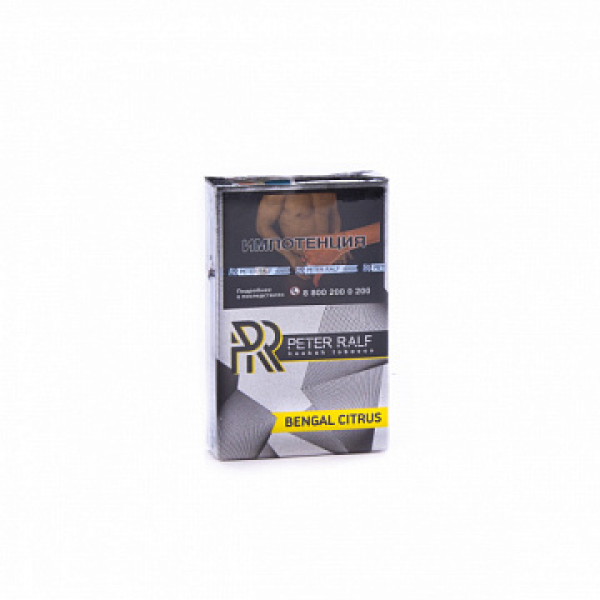 Табак Peter Ralf Bengal citrus (Лимон и Мята со Специями) 50 гр в Норильске