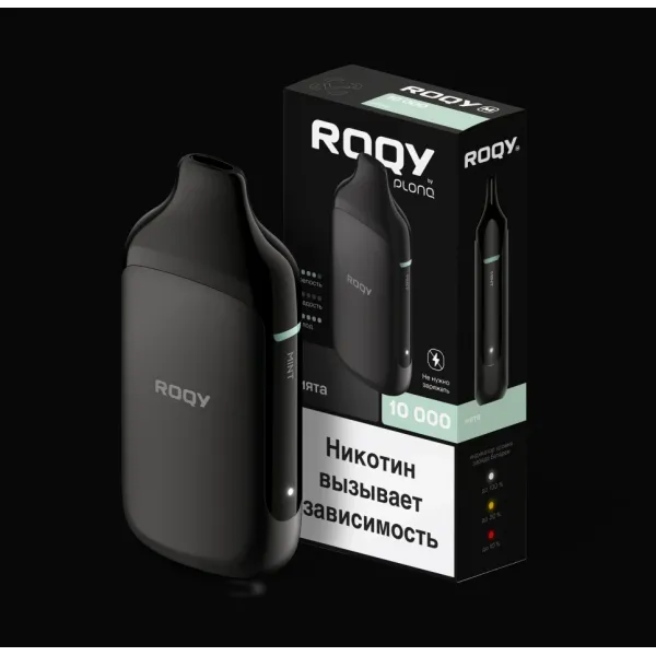 Электронка ROQY M МЯТА 10000 затяжек в Норильске