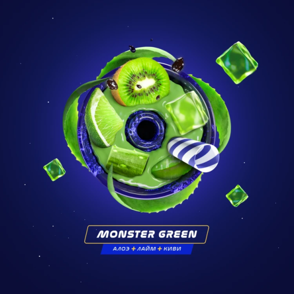 Паста Space Smoke LIGHT Mix Monster  Green (Зеленый Монстр) 30 гр в Норильске
