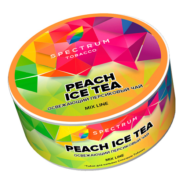 Табак Spectrum Mix Line Peach ice tea (Освежающий персиковый чай) 25 гр в Норильске