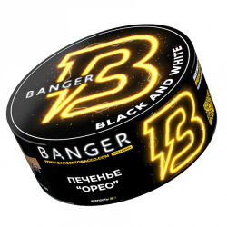 Табак Banger Black and white (Печенье орео) 100 гр