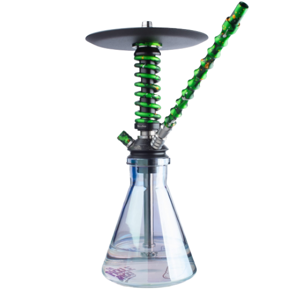 Кальян Mamay Customs Coilovers Micro Rick And Morty (Зелёный, 30 см) в Норильске