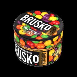 Смесь Brusko Strong фруктовое драже  50 гр