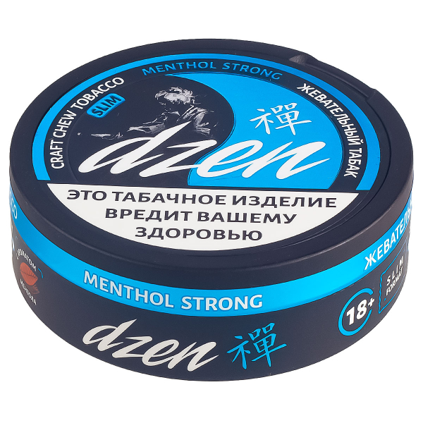 Жевательный табак Dzen Strong Slim Menthol 9 грамм в Норильске