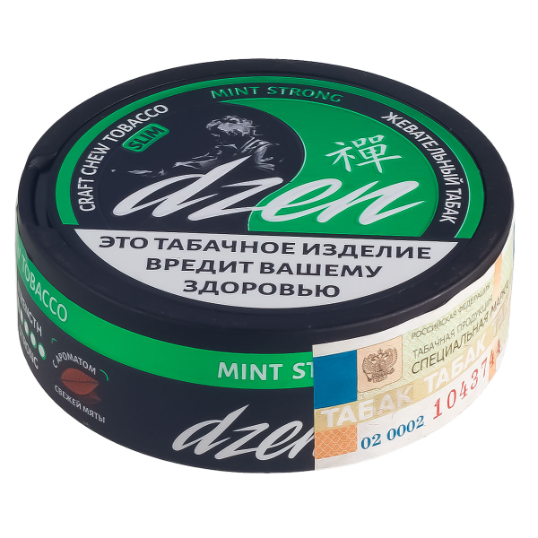 Жевательный табак Dzen Strong Slim Mint 9 грамм в Норильске
