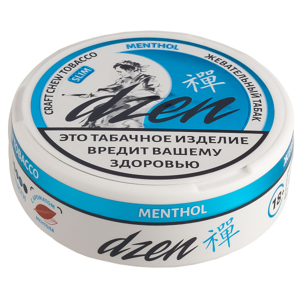 Жевательный табак Dzen Slim Menthol 9 грамм в Норильске