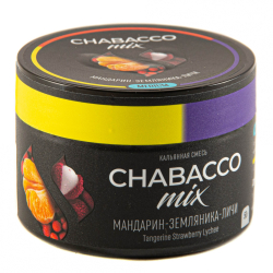 Смесь Chabacco Mix Medium Tangerine Strawberry Lychee  50 гр