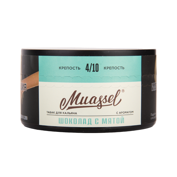 Табак Muassel Medium Шоколад С мятой 200 грамм в Норильске