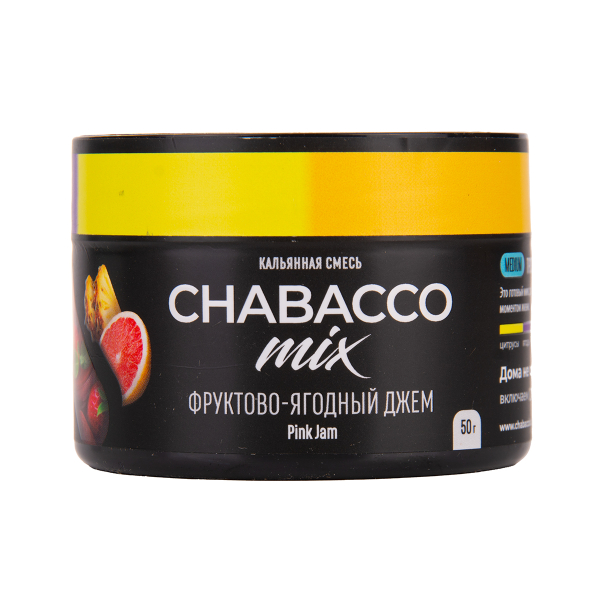 Бестабачная смесь Chabacco Mix Medium Pink Jam 40 грамм в Норильске