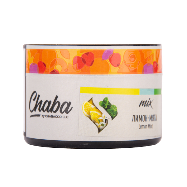 Бестабачная смесь Chaba Mix Lemon Mint Nicotine Free 40 грамм в Норильске