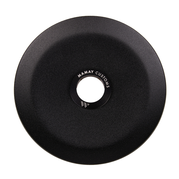 Кальян Mamay Customs Coilover Big Anod Золотой Сплеш Чёрный в Норильске