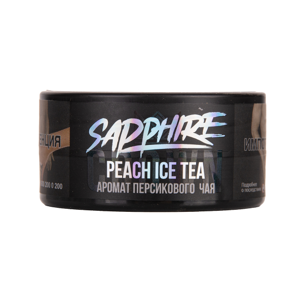 Табак Sapphire Crown Peach Ice Tea 25 грамм в Норильске