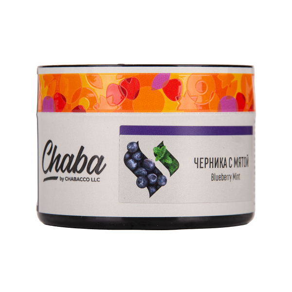 Бестабачная смесь Chaba Blueberry Mint Nicotine Free 40 грамм в Норильске