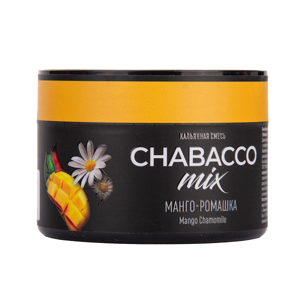 Бестабачная смесь Chabacco Mix Medium Mango Chamomile 40 грамм в Норильске