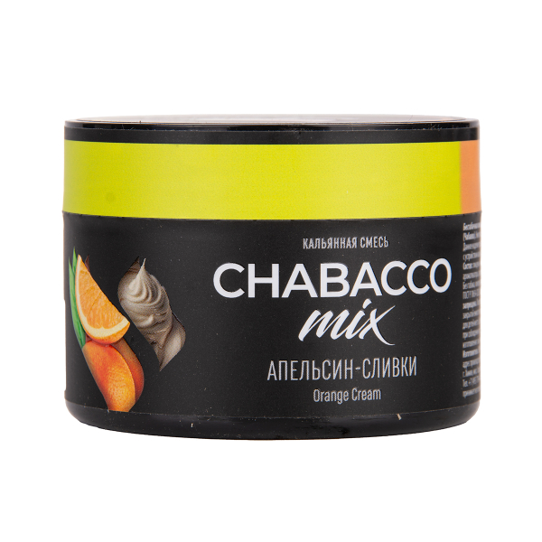 Бестабачная смесь Chabacco Mix Medium Orange Cream 40 грамм в Норильске