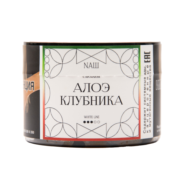 Табак NАШ White Алое Клубника 40 грамм в Норильске