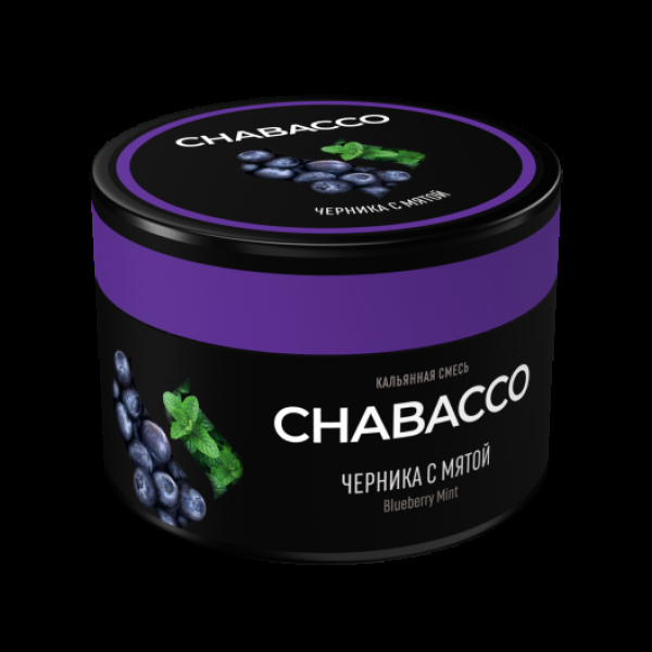Смесь Chabacco Blueberry Mint Черника С Мятой  Medium 40 грамм в Норильске