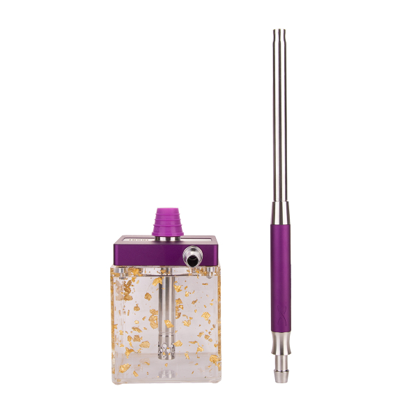 Кальян Hoob Subatom Royal Purple X Ss | Cube Mini Gold в Норильске