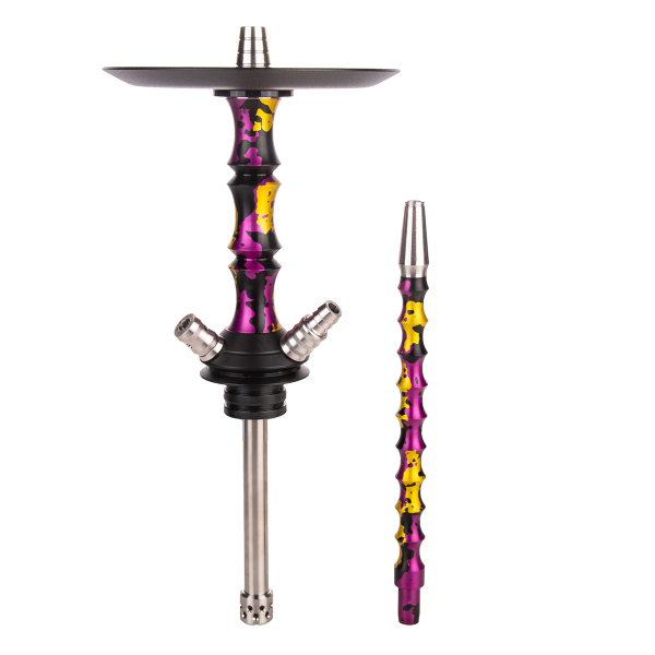 Кальян Mamay Customs Asian Micro Special Anod Пурпурно Золотой Камуфляж в Норильске