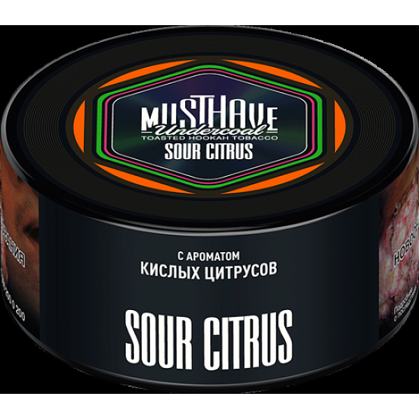 Табак Must Have Sour Citrus 125 грамм в Норильске