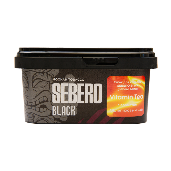 Табак Sebero Black Vitamin Tea Облепиховый Чай 200 грамм в Норильске