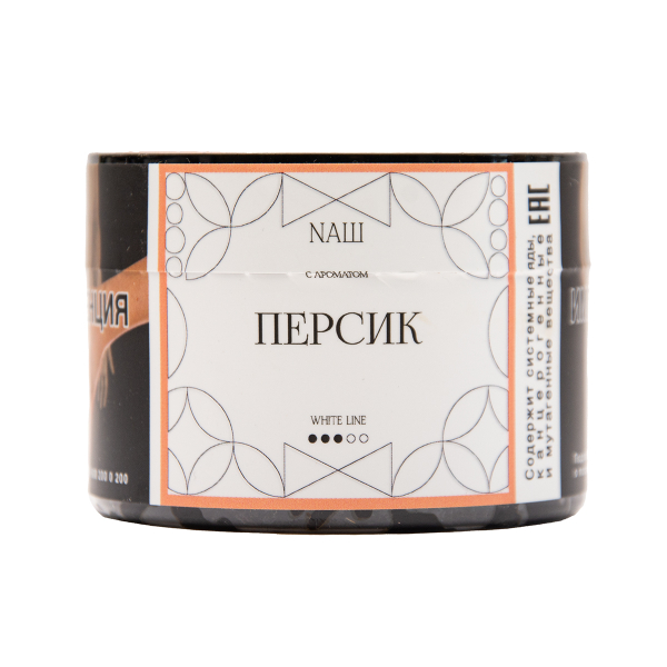 Табак NАШ White Персик 40 грамм в Норильске