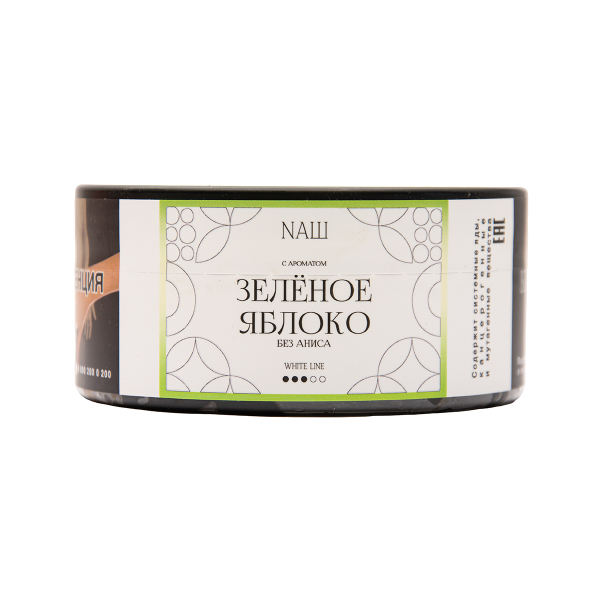 Табак NАШ White Зелёное Яблоко 100 грамм в Норильске