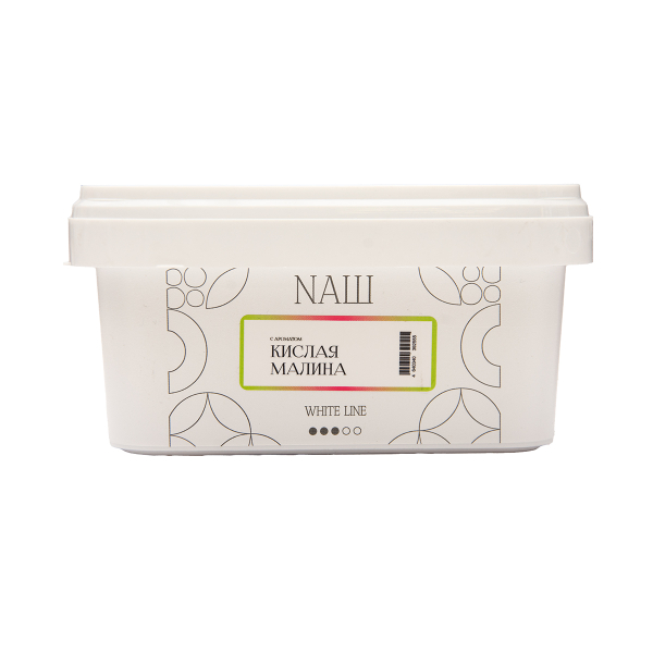 Табак NАШ White Кислая Малина 200 грамм в Норильске