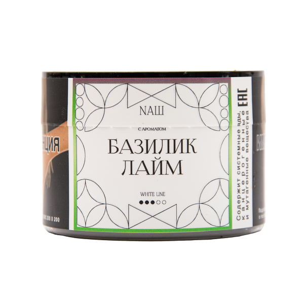 Табак NАШ White Базилик Лайм 40 грамм в Норильске