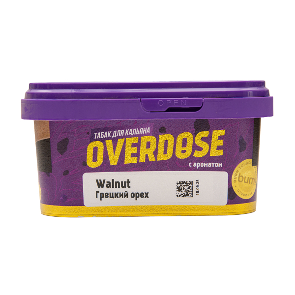 Табак Overdose Walnut 200 грамм в Норильске