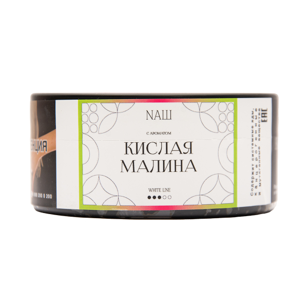Табак NАШ White Кислая Малина 100 грамм в Норильске