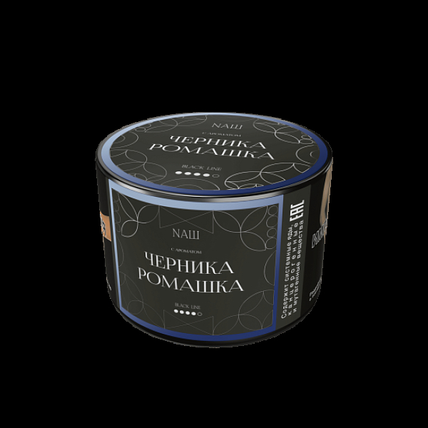 Табак Nаш Black Черника Ромашка 40 грамм в Норильске