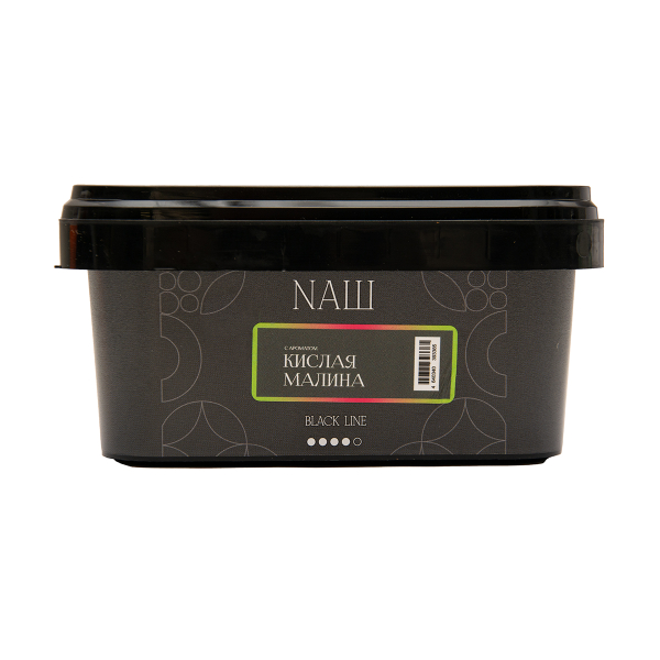 Табак NАШ Black Кислая Малина 200 грамм в Норильске