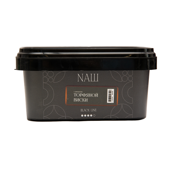Табак NАШ Black Торфяной Виски 200 грамм в Норильске