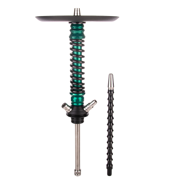 Кальян Mamay Customs Coilover Mini  Зелёный Лак Чёрный в Норильске