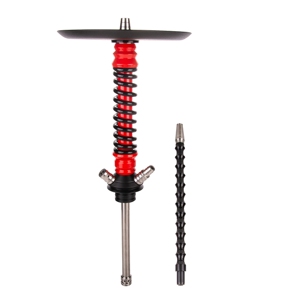 Кальян Mamay Customs Coilover Mini  Красный Чёрный в Норильске