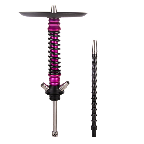 Кальян Mamay Customs Coilover Mini  Розовый Лак Чёрный в Норильске