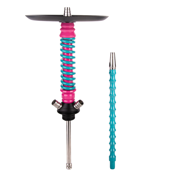 Кальян Mamay Customs Coilover Mini  Фуксия Морская Волна в Норильске