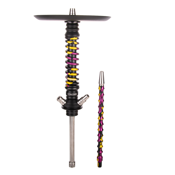 Кальян Mamay Customs Coilover Mini   Чёрный Пурпурный/золотой Камуфляж в Норильске